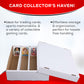 Collector's First Pick Premium 3200 Count Storage Box 4 Row Monster - 200 Pound Test Strength - Trading Card Cardboard Box For Football, Basketball