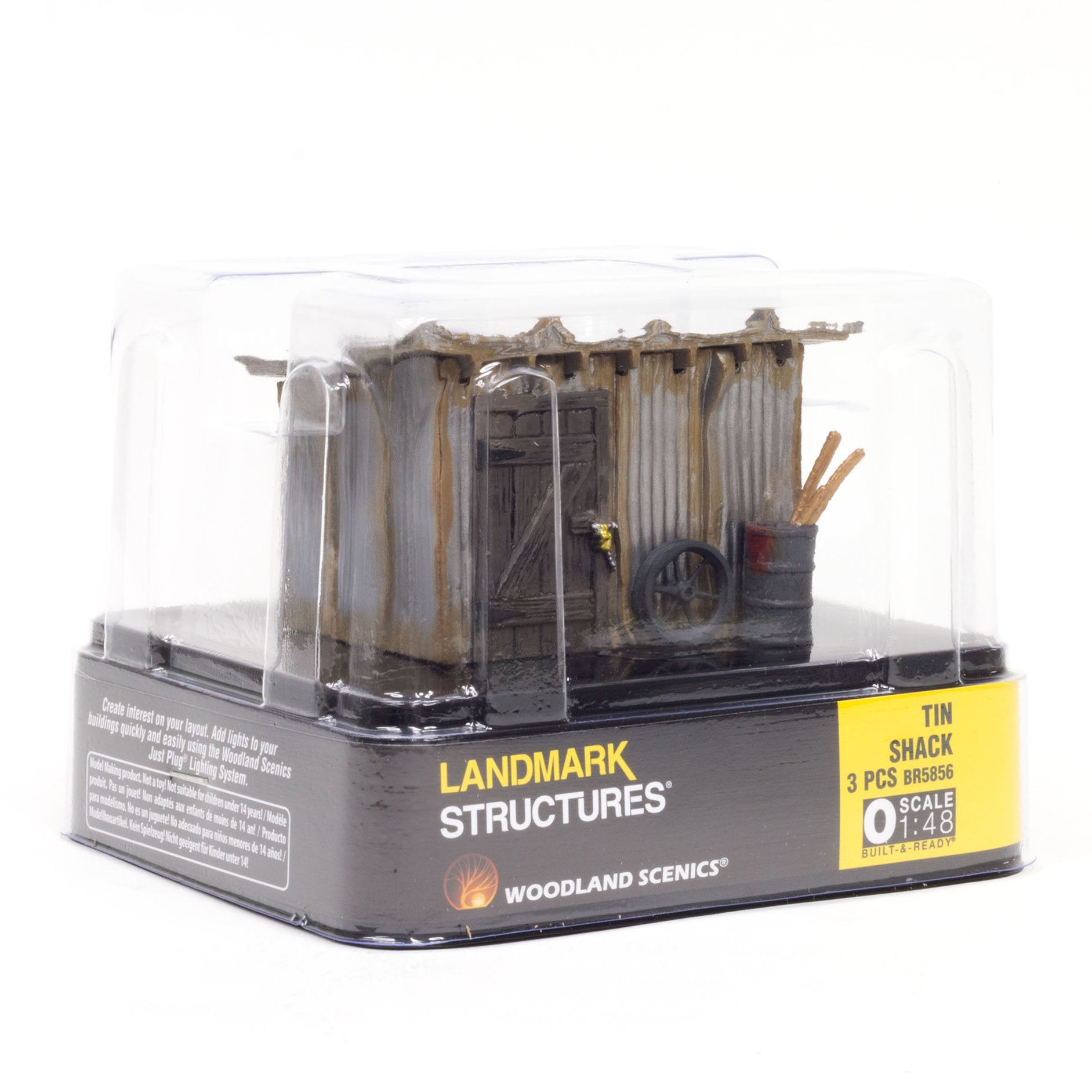 Woodland Scenics WOOBR5856 O Built-Up Tin Shack