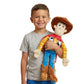 Jay Franco Kids Toy Story Plush Pillow Buddy - Large Ultra-Soft Stuffed Plushie & Cozy Pillow, Official Licensed Product, 24 Inches, Multi - Toy Story