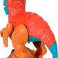 Fisher-Price Imaginext Jurassic World Dominion Dinosaur Toy Pyroraptor XL Poseable 10-Inch Figure for Pretend Play Kids Ages 3+ Years
