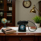 Black 1/12 Miniature Telephone Dollhouse Decoration Accessories, Décor, Decorations