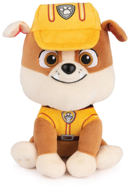 GUND Paw Patrol Rubble Plush Toy, 6"