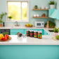1:12 Scale Miniature Food Cans 5-Pack - Dollhouse Kitchen Accessories with Realistic Details, Miniature Décor for Miniatures and Tiny Kitchen Props
