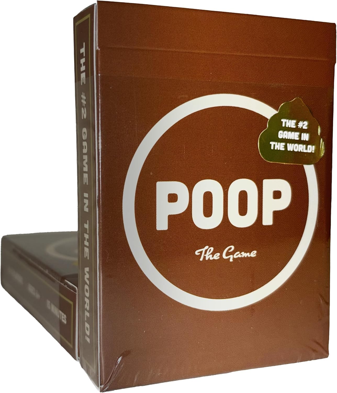 Breaking Games Poop The Game - Hilarious and Family-Friendly Card Game for Kids Ages 6 and Up - Perfect for Game Night and Parties - 2-5 Players
