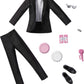 Barbie Fashion & Accessories Pack, Bridal Set with Groom Outfit for Ken Doll with Tuxedo, Shoes, Watch, Wedding Cake with Tray & Bouquet