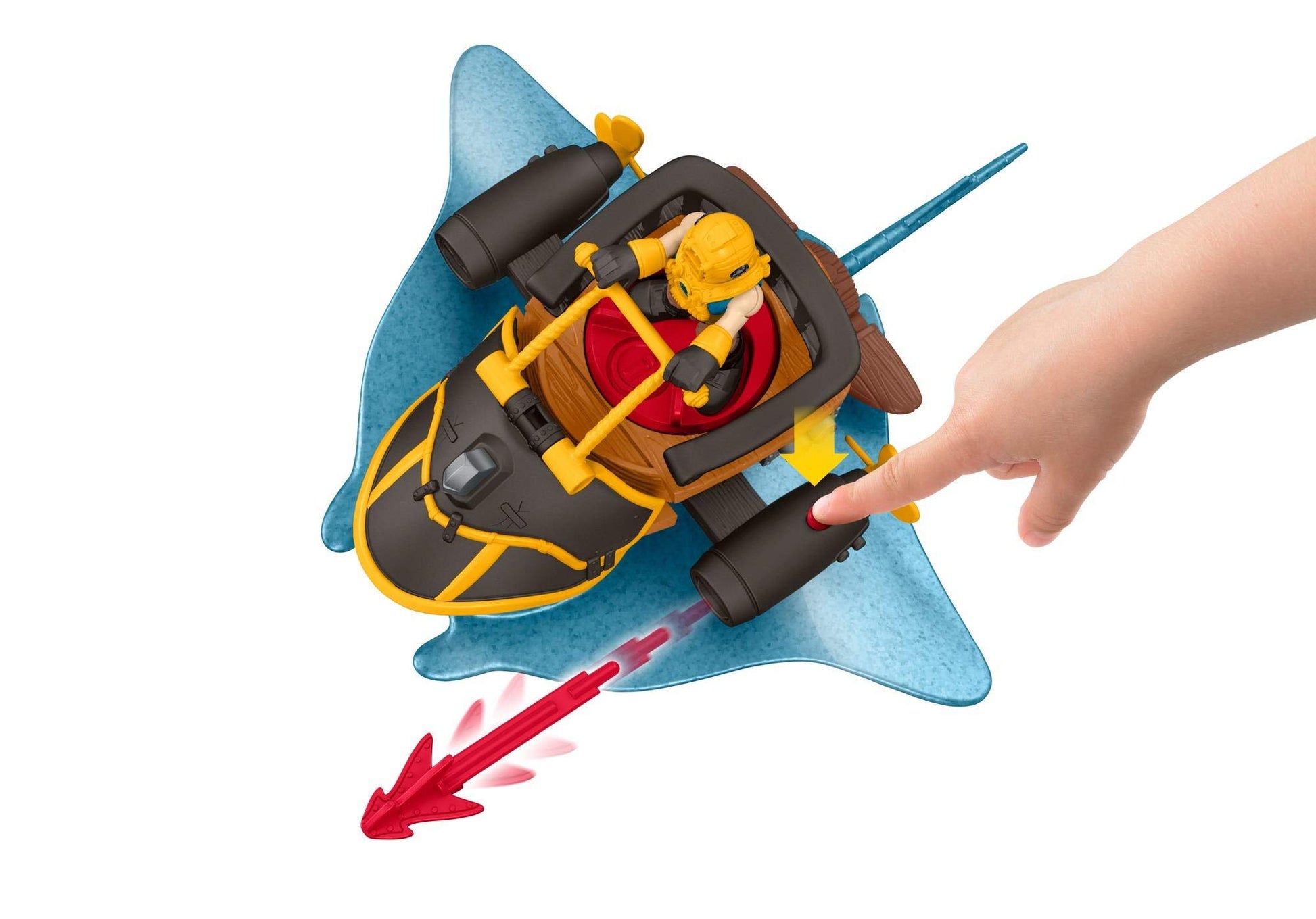 Fisher-Price Imaginext Captain Nemo & Stingray
