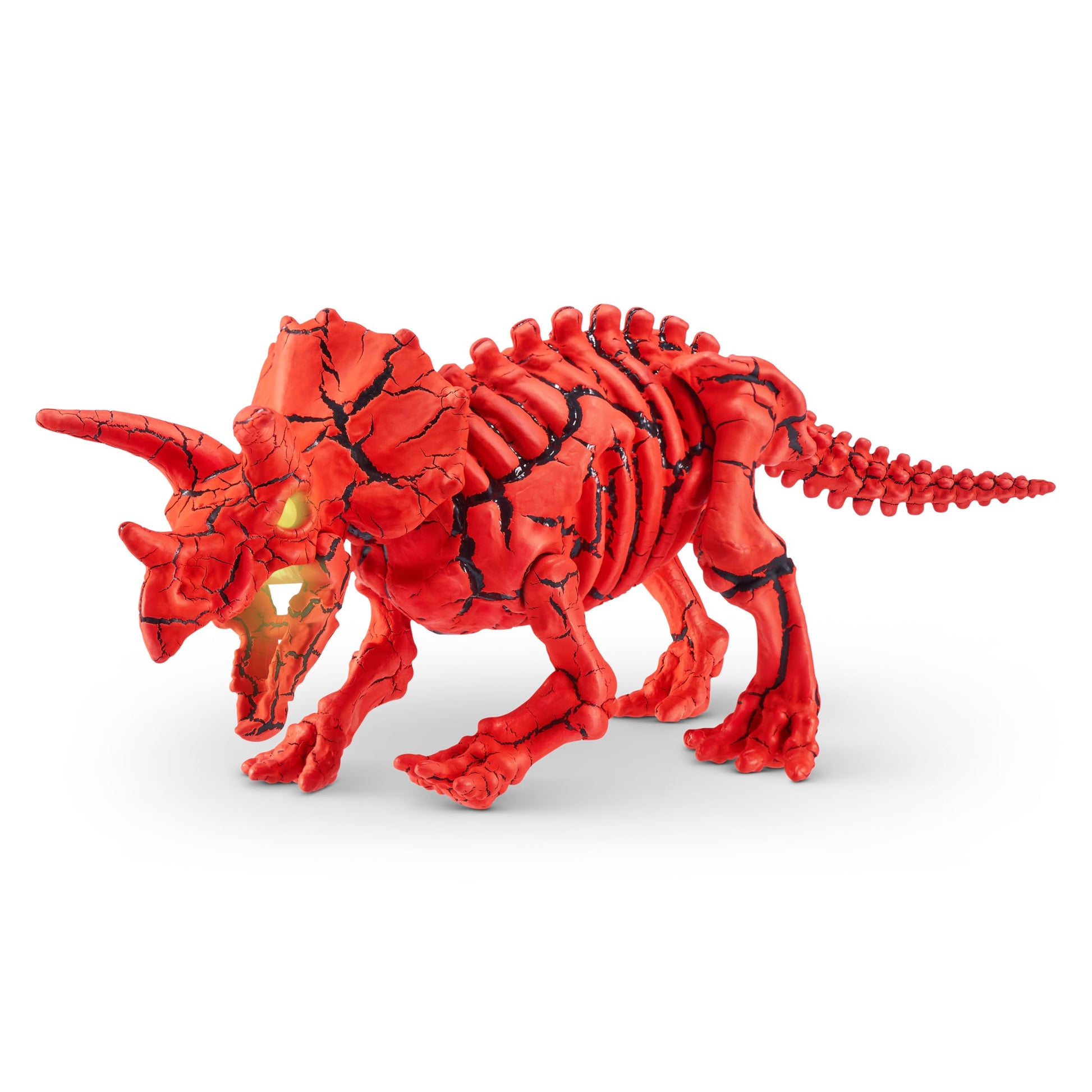 Robo Alive Volcano Dino Fossil Find Triceratops by ZURU Boys Age 5+ Dig and Discover, STEM -Excavate Prehistoric Fossils, Educational Toys, Great