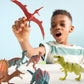 JOYIN Dinosaur Toys for Kids 3-5, 17 PCS Realistic Dinosaur Figures with Activity Play Mat & Storage Cage, Ideal Kids Toys for 3 Year Old Boys