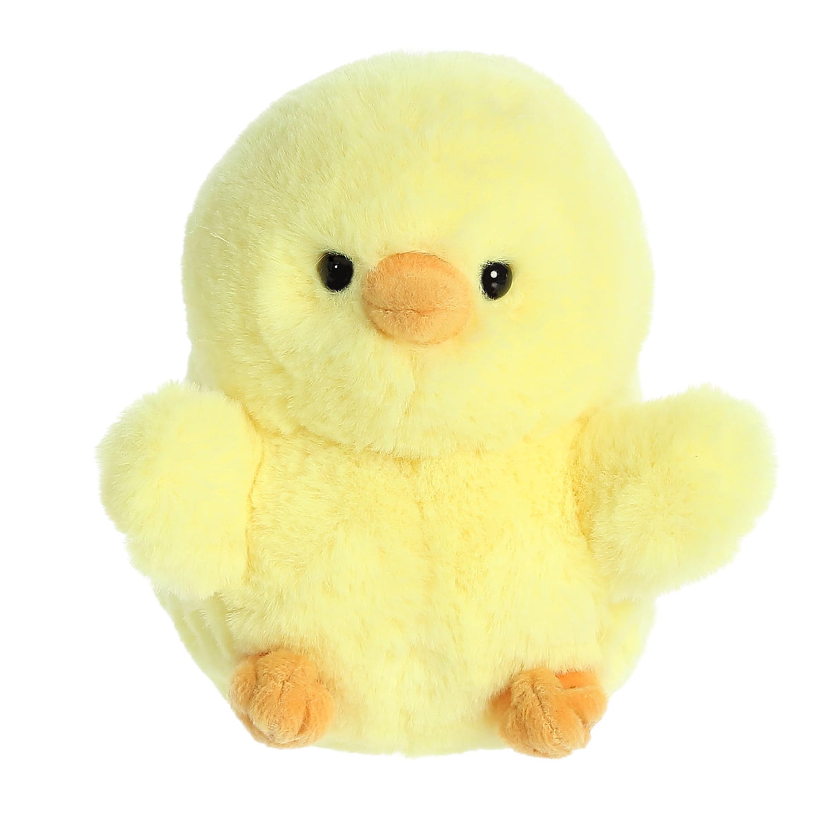 Aurora Rolly Pet 5" Chickadee Chick Playful Stuffed Animal