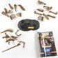 Geoworld Velociraptor Skeleton Model Kit - Scale Replica Velociraptor Skeleton - Build, Learn & Play STEM Toy for Kids Ages 6+