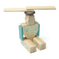 Tegu Magbot Magnetic Wooden Block Set, 1-99 years old, 9 piece