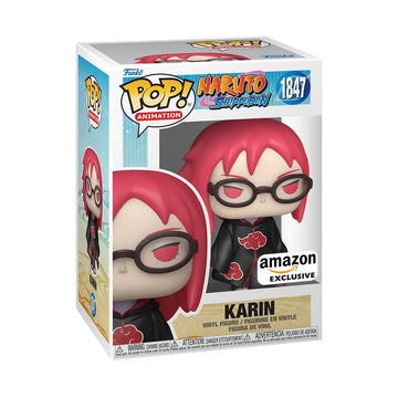 Funko Pop Animation: Naruto Shippuden - Karin, Amazon Exclusive - Collectable Vinyl Figure - Gift Idea - Official Merchandise - Toys for Kids & Adults