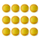 Amazon Basics Foam Training Baseballs for Indoor Practice and Safe Play, 2.68-inch, 12-Pack with Mesh Storage Bag