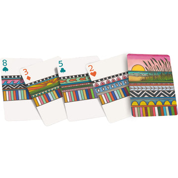 Primitives by Kathy Playing Cards - Beach 2.50" x 3.50" x 1"