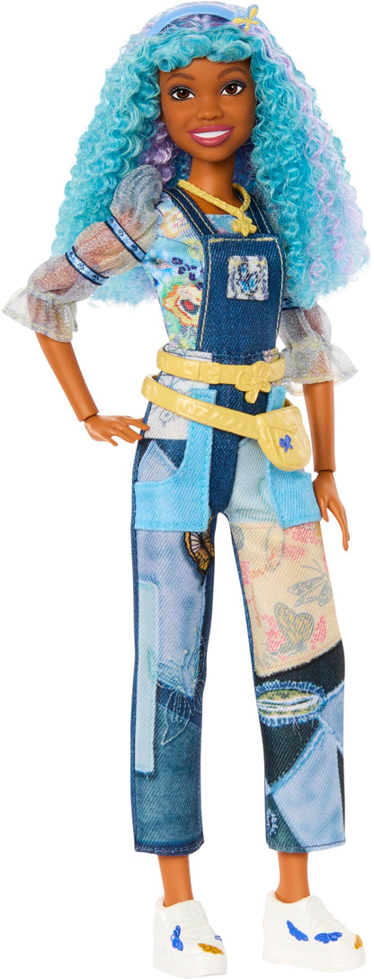 Mattel Disney Descendants 4: The Rise of Red Fashion Doll & Accessory - Ella, Young Cinderella with Movie-Inspired Clothes
