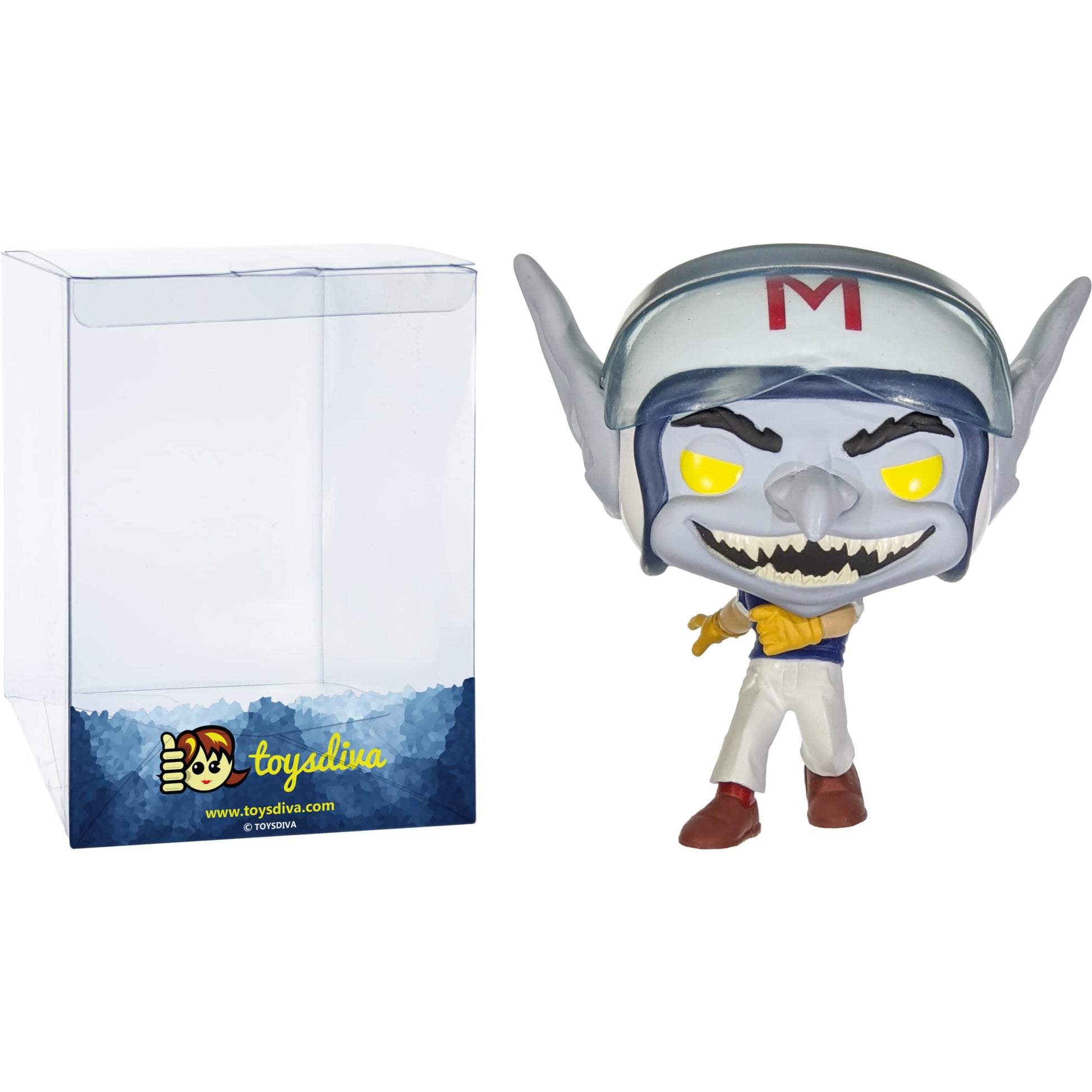 Funko S p e e d Racer (Chase): P o p ! Animation Vinyl Figurine Bundle with 1 Compatible 'ToysDiva' Graphic Protector (737-45099 - B/A)