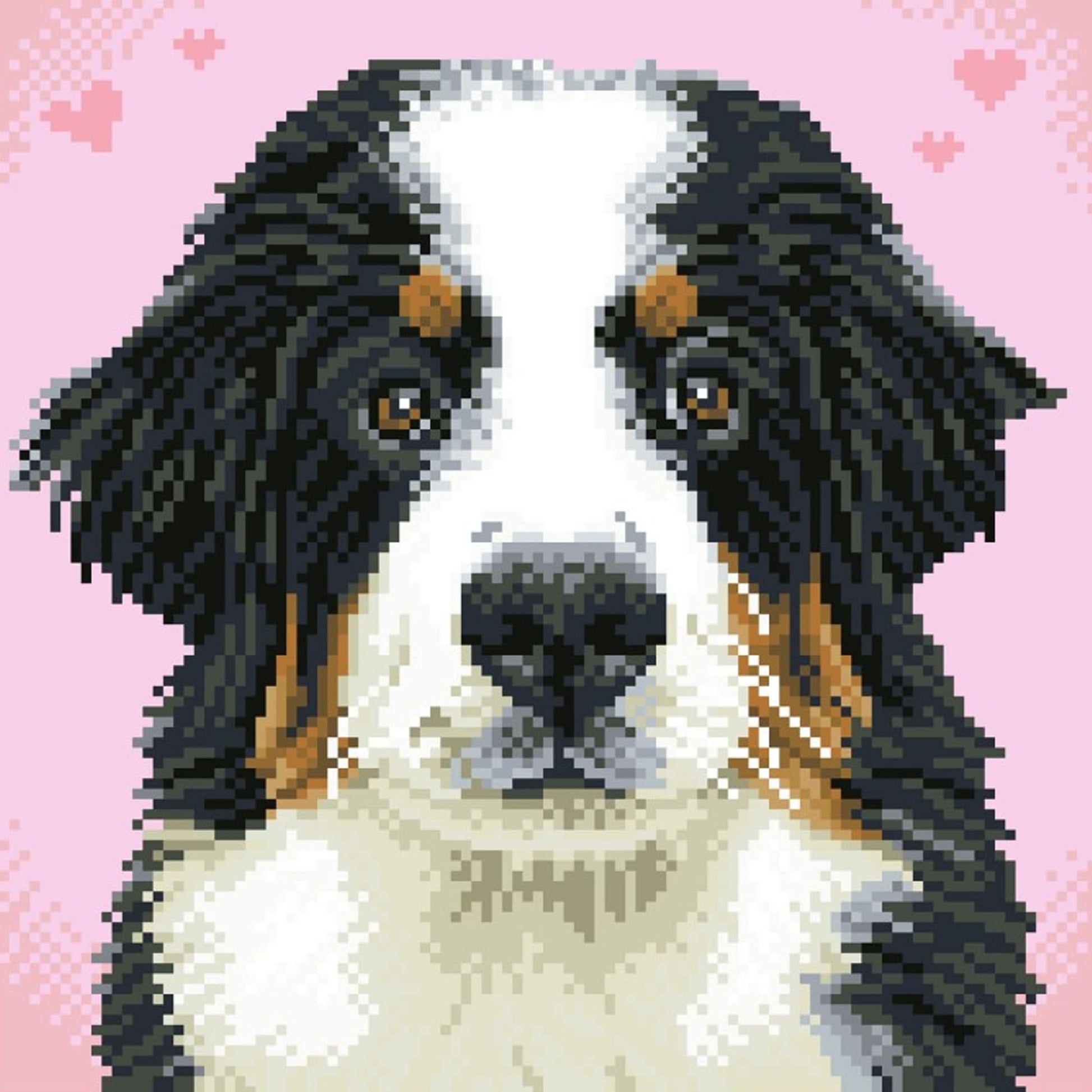 DIAMOND DOTZ Say Hello to Zuzu Dog Diamond Painting Kits for Adults - Diamond Art Kits a Relaxing Creative Craft Kit with Dotz Gems 11.4"x11.4"