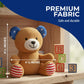 Fun Express 4 1/4" x 4 1/2" Patriotic Stars & Stripes Stuffed Bears - 12 Pieces
