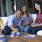 Dad Joke Face-Off - You Laugh First, You Lose, Funny Hilarious Family Party Game with 600 Jokes, Joke Challenge for 2-12 Players, Fast-Paced Laughter