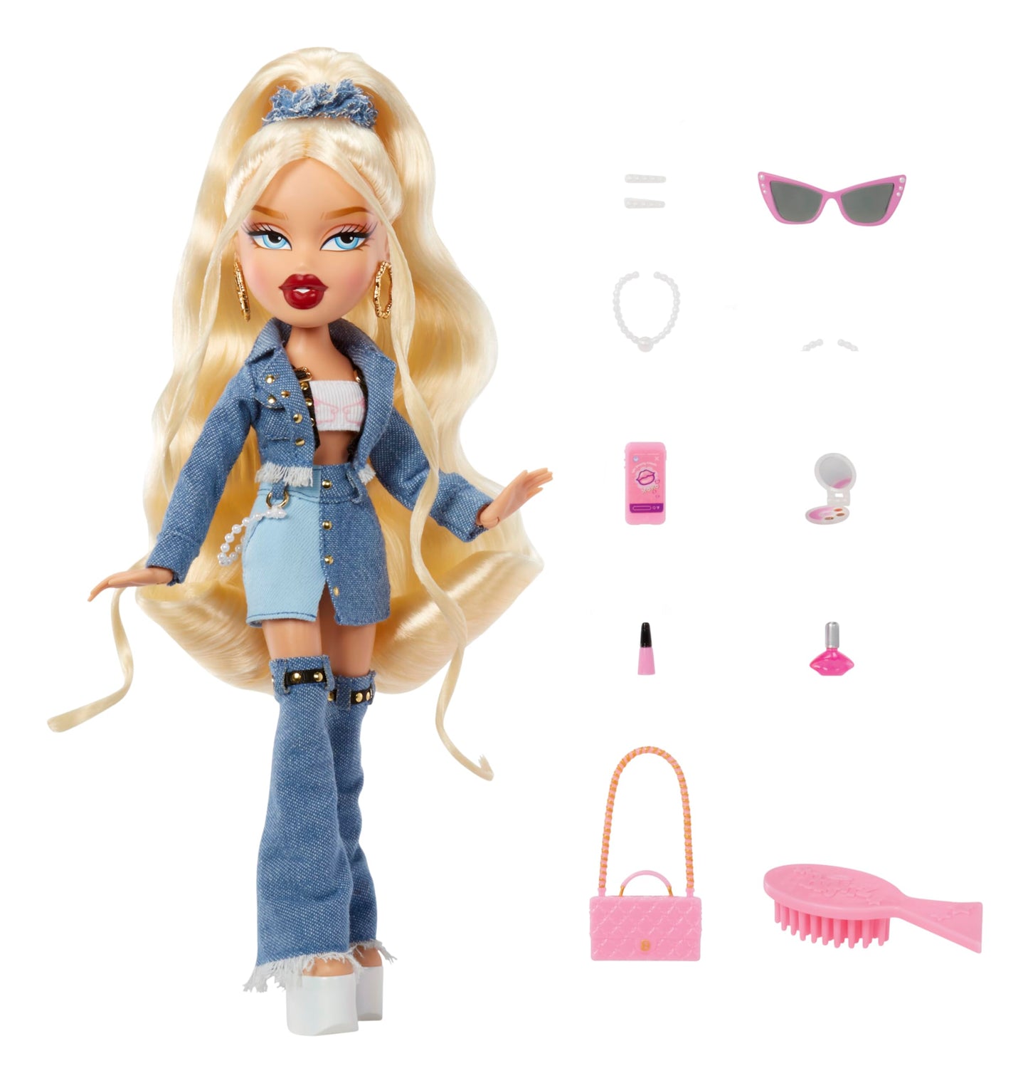 Alwayz Bratz Cloe Fashion Doll with 10 Accessories and Poster
