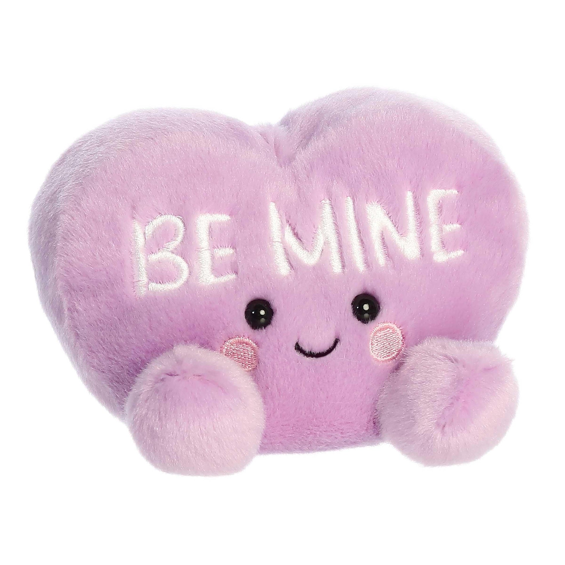 Aurora® Adorable Palm Pals™ Be Mine Candy Heart™ Stuffed Animal - Fun Collectible Plush for Kids and Adult Collectors - Perfect for Decorating Rooms