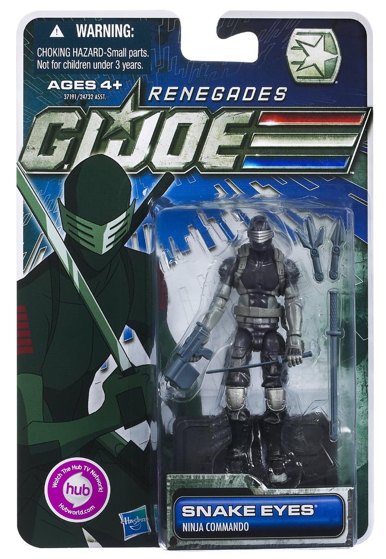 Hasbro GI Joe: Renegades - Snake Eyes
