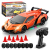 ENEPHE Lamborghini Remote Control Car Toy, Officially Licensed RC Drift Car 15Km/h with Underglow & Headlights, 1:24 Scale 2.4GHz, RC Gift Toy