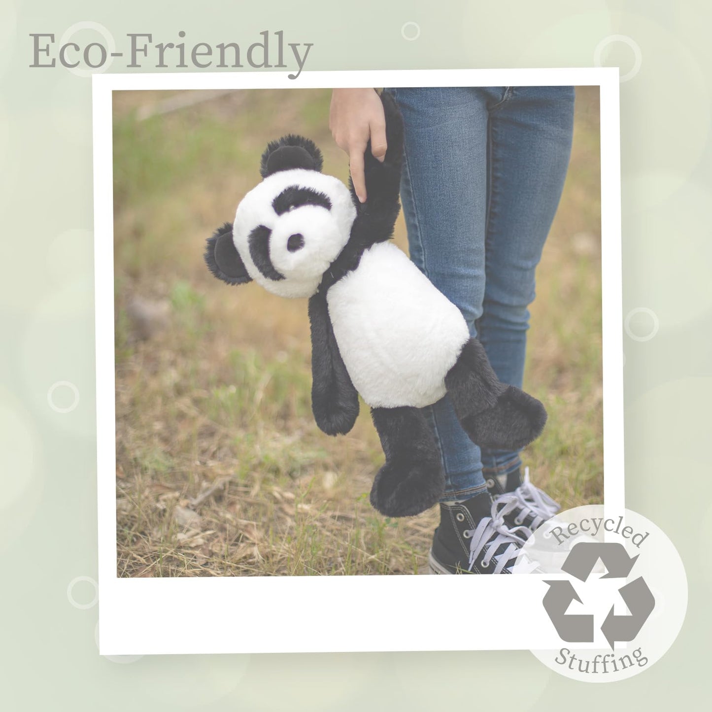 World's Softest Plush Stuffed Animal for Baby, Toddler, Kids, Adults - Adorable Toy Made from Kid-Friendly, Quality Materials - Lushee Pody Panda, 16"