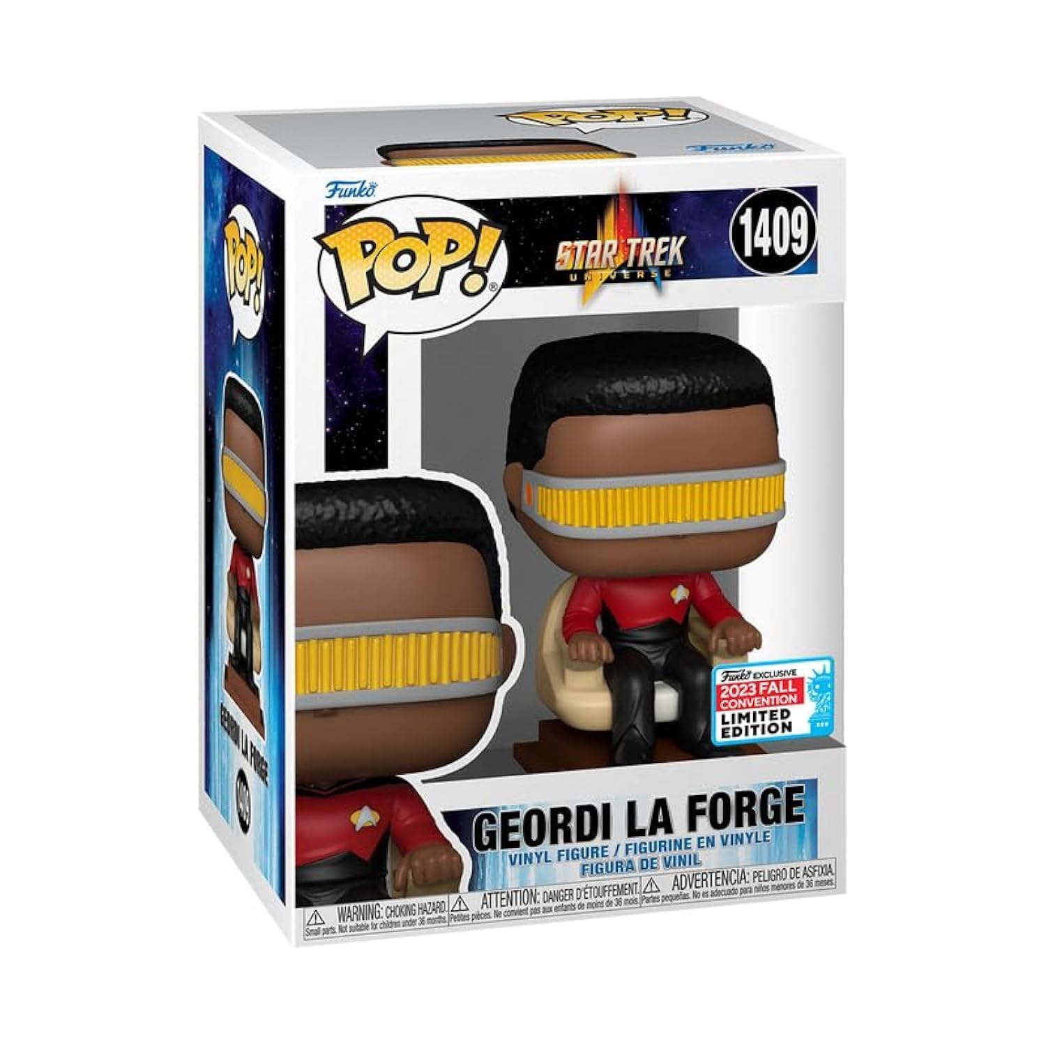 Pop!: Star Trek - Geordi La Forge (NYCC 2023 Shared Exclusive)