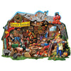 Bits and Pieces - Fall Harvest Barn Shaped 750 Piece Jigsaw Puzzles for Adults - Each Puzzle Measures 20" X 27" - 750 pc Jigsaws by Artist Larry Jones