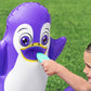 Bestway H2OGO! Polar Pals Kids Inflatable Water Play Center (53" x 51.5" x 28.5") | Outdoor Summer Pool Toy for Children Ages +2