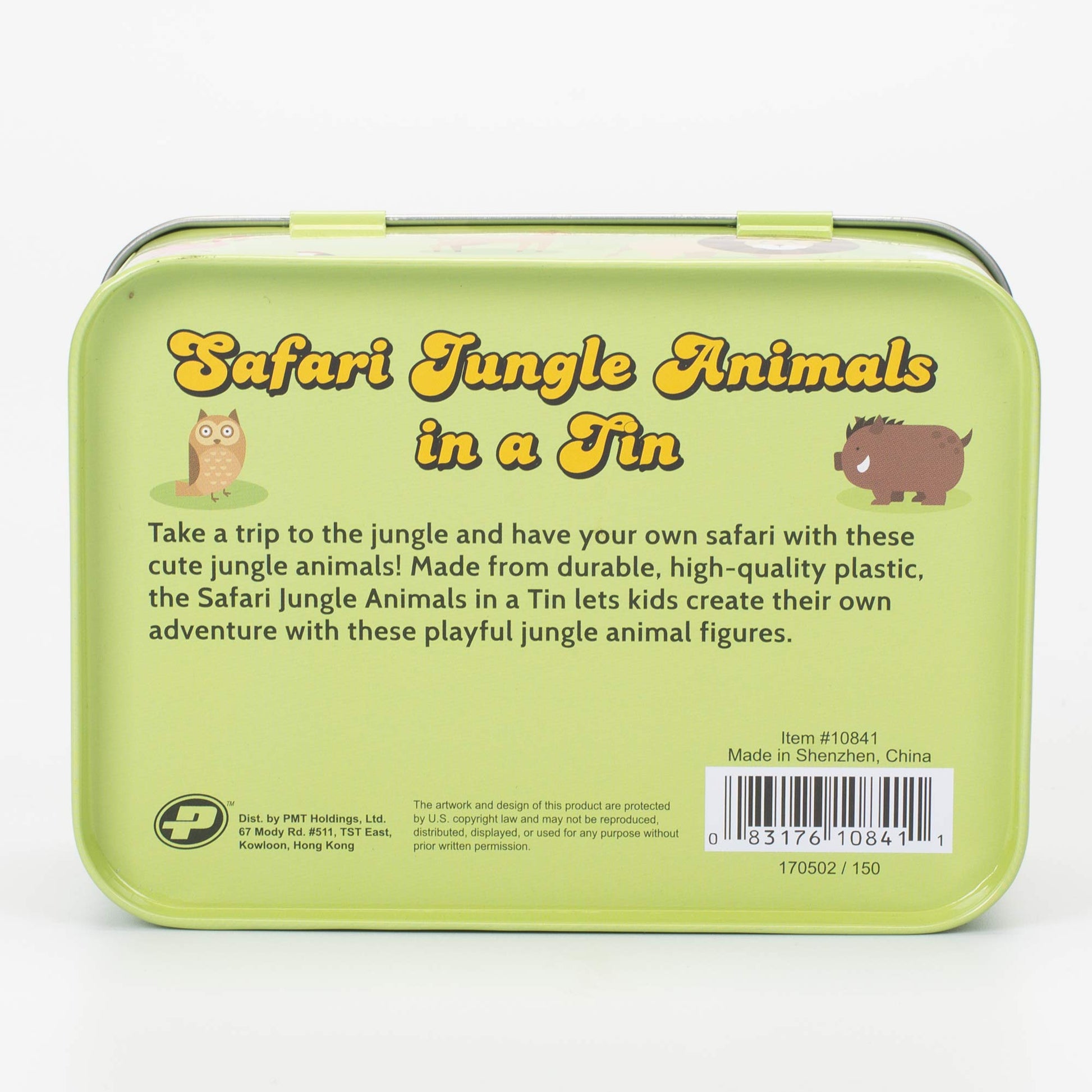 Master Toys Safari Play Set in Tin Box