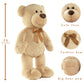 Tezituor Brown Teddy Bear Stuffed Animal, 26 inch Large Stuffed Teddy Bear Plush for Girl Boys Girlfriend, Soft Teddy Bear Toy Gift for Baby Shower