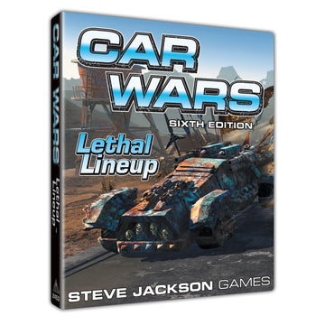 Steve Jackson Games, Car Wars Lethal Lineup - Single Player Expansion for Car Wars 6th Edition - for 2 to 4 Players, Ages 14+