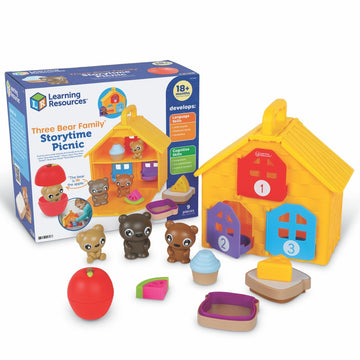 Learning Resources Three Bear Family Storytime Picnic