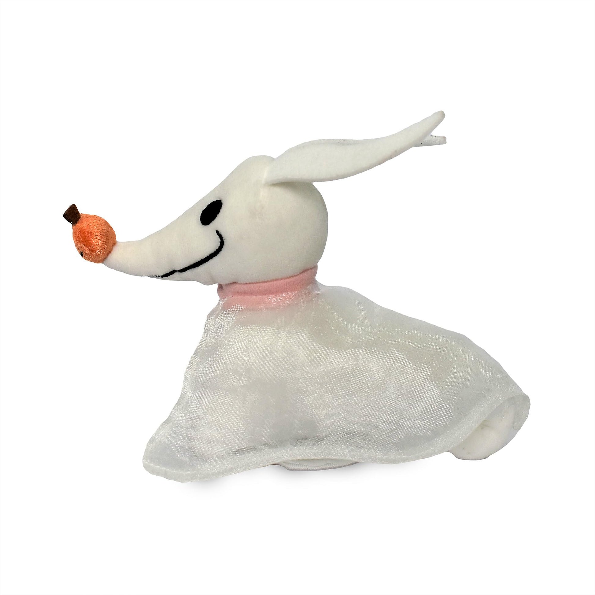 Disney Store Official Zero Light-Up Plush Stuffed Animal - Tim Burton's The Nightmare Before Christmas Character with Magnetic Pad - Soft, Fuzzy