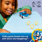 LEGO Sonic The Hedgehog Sonic: Speedster Lightning Race Car Toy for Boys & Girls - Toy Building Set W/Minifigure for Kids & Gamers, Ages 7+ - Gift