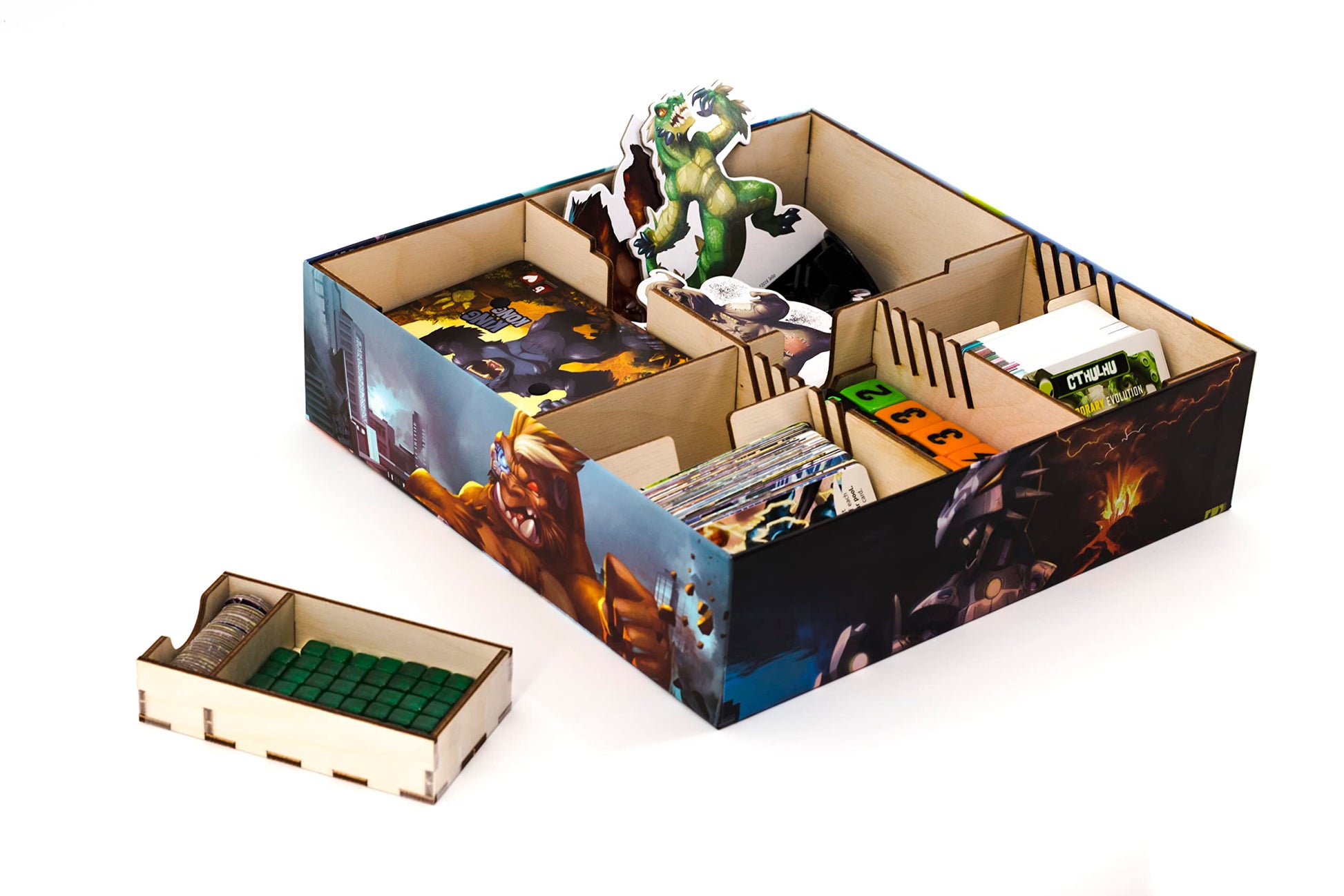IELLO: King of Tokyo, New Edition, Strategy Board Game, Space Penguin Included in the Box, For 2 to 6 Players, 30 Minute Play Time, For Ages 8 and Up