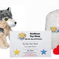 Stuffems Toy Shop Make Your Own Stuffed Animal Mini 8 Inch Timber the Wolf Kit - No Sewing Required!