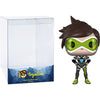 Funko Tracer (Lootcrate Exc): P o p ! Games Vinyl Figurine Bundle with 1 Compatible 'ToysDiva' Graphic Protector (092-10646 - B)