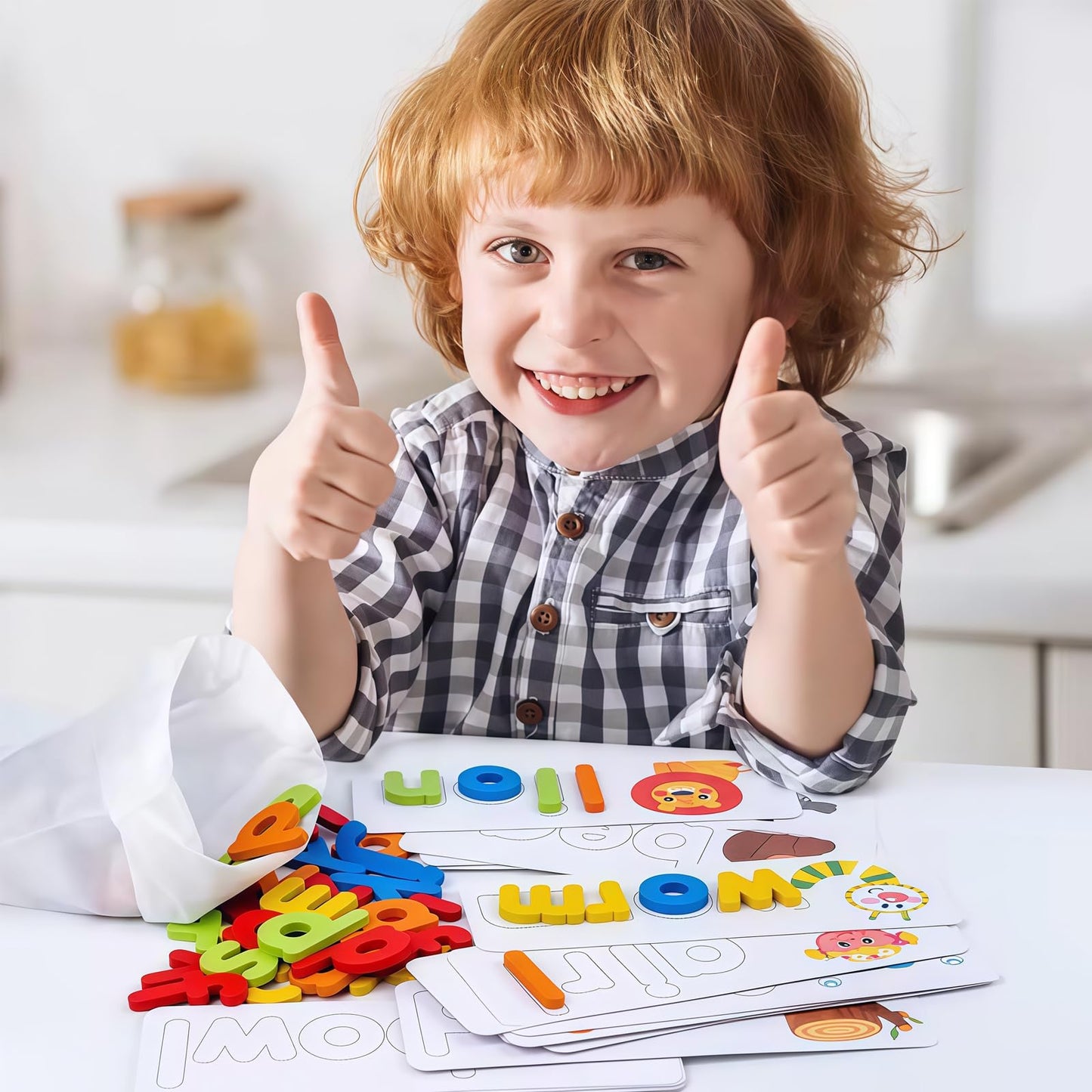 Alphabet Puzzle Toy, Learning Activities for Preschoolers 3+