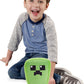 Mattel Minecraft Cuutopia Creeper Plush, 10-inch Soft Rounded Pillow Doll, Video Game-Inspired Collectible Toy