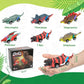 EASYFUN Dinosaur Toys for Kids 3-5 Pull Back Toy Cars 6 Pack Dino Toys for 3 4 5 and Up Boys Girls Dinosaur Games with T-Rex Dinosaur Toy Cars Gift