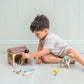 Tender Leaf Toys - The Stables - 13 Pcs Imaginative Horse Stables Play Set with and Accessories - Animal Learning Pretend Play and Promote Creativity