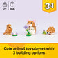 LEGO Creator 3 in 1 Cute Hamster with a Flower Building Toy for Girls & Boys, Ages 7+ - Kids Build a Hamster, Hedgehog or Eagle Animal Figure - Gift