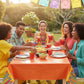 Fun Express Fiesta Party Plastic Tablecloth - Party Supplies - 1 Piece