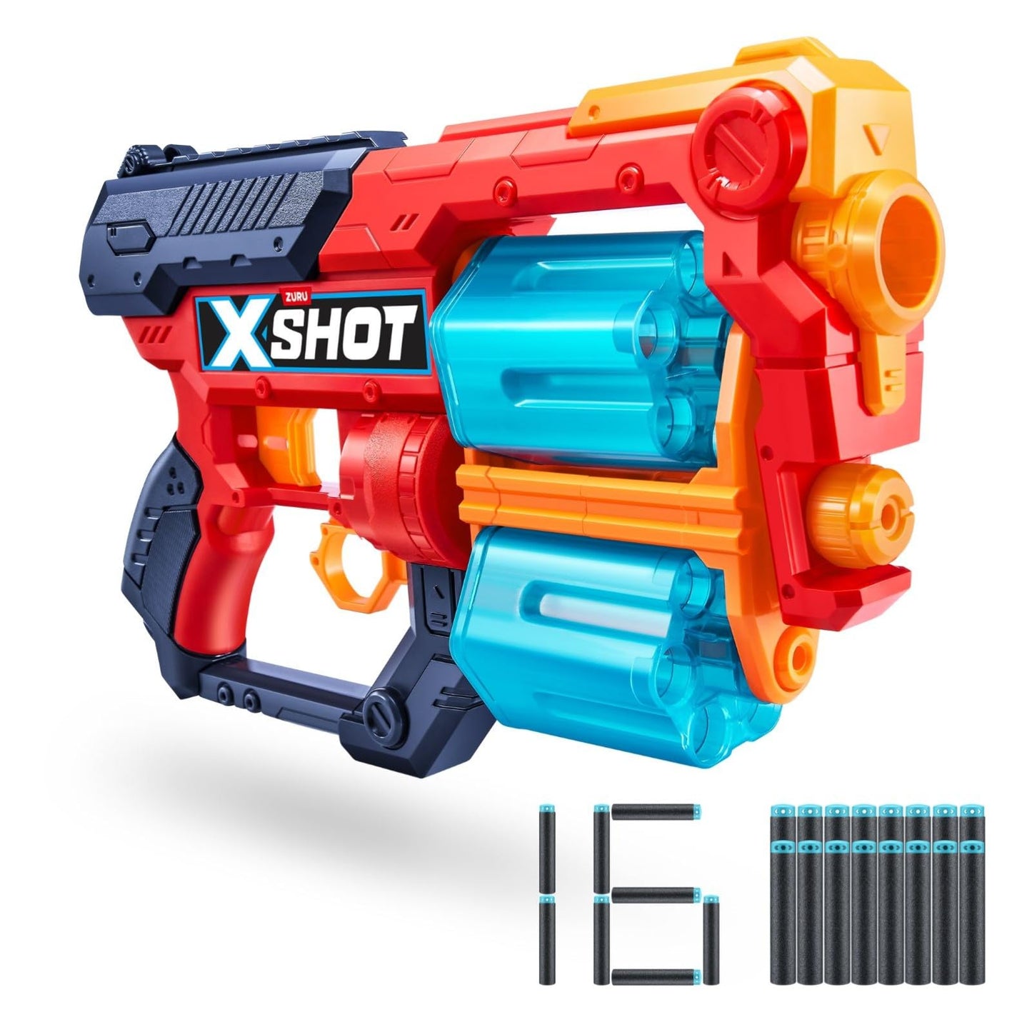 X-Shot 36502 Excel Xcess Foam Blaster (16 Darts)