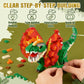 IBLOTIME Dilophosaurus Micro Brick Dinosaur Building Set, 1020 PCS