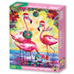 Springbok Festive Flamingos 500 Piece Jigsaw Puzzle for Adults
