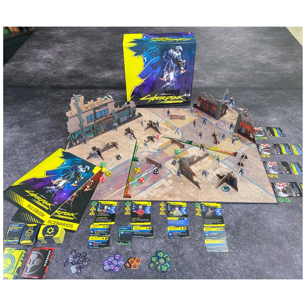 Monster Fight Club Combat Zone Board Game: Cyberpunk Edgerunners